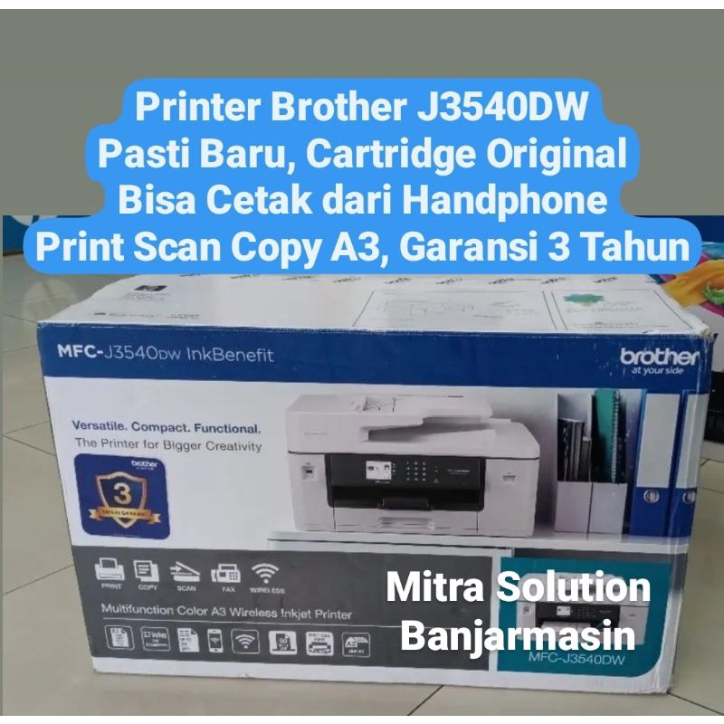 Jual Printer Brother MFCJ3540DW A3 Multifunction Wireless Duplex