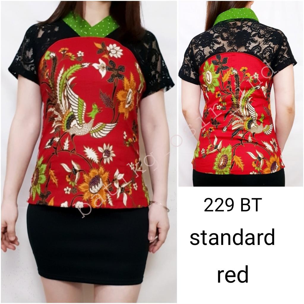 40+ Trend Terbaru Atasan Wanita Batik Kombinasi Brokat Onocean Shore