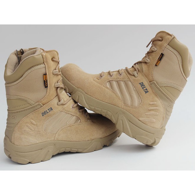Jual Sepatu Delta 8" Cordura Tan/Coklat | Shopee Indonesia
