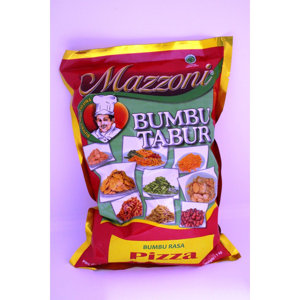 Mazzoni Bumbu Tabur Pizza 1 Kg Shopee Indonesia