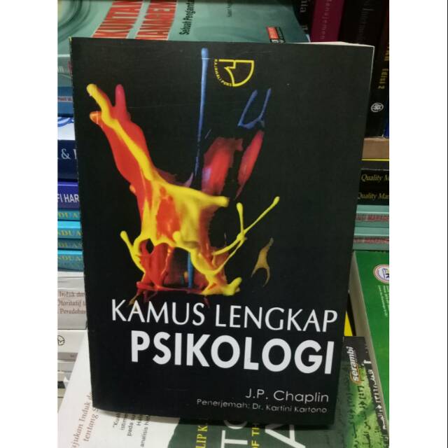 Kamus Lengkap Psikologi J.P.Chaplin Shopee Indonesia