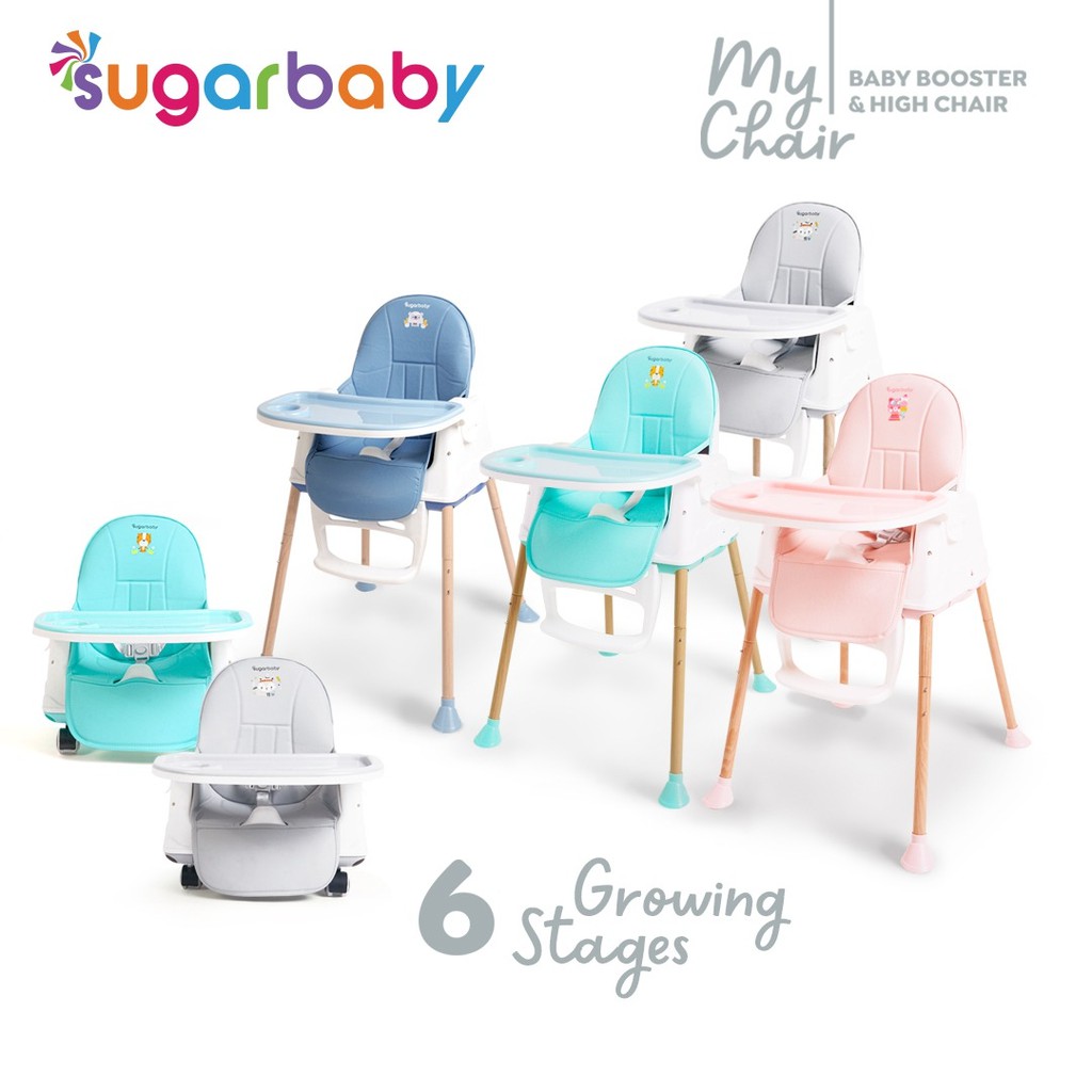 Jual Sugarbaby My Chair (Baby Booster & High Chair) 6 Growing Stages
