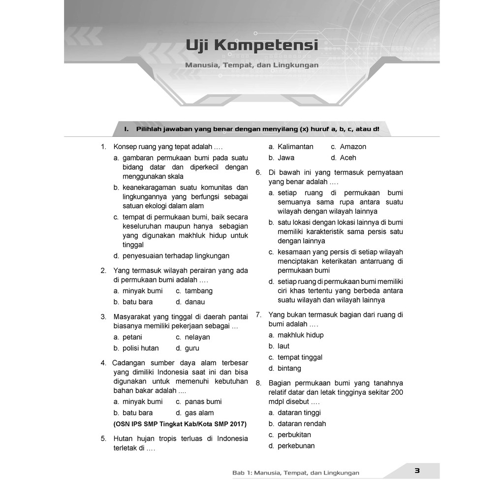 17+ Contoh Soal Hots Bahasa Indonesia Smp Kelas 9 2021 2022 2023 Background