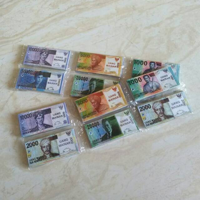 Jual Uang Mainan Kecil | Shopee Indonesia