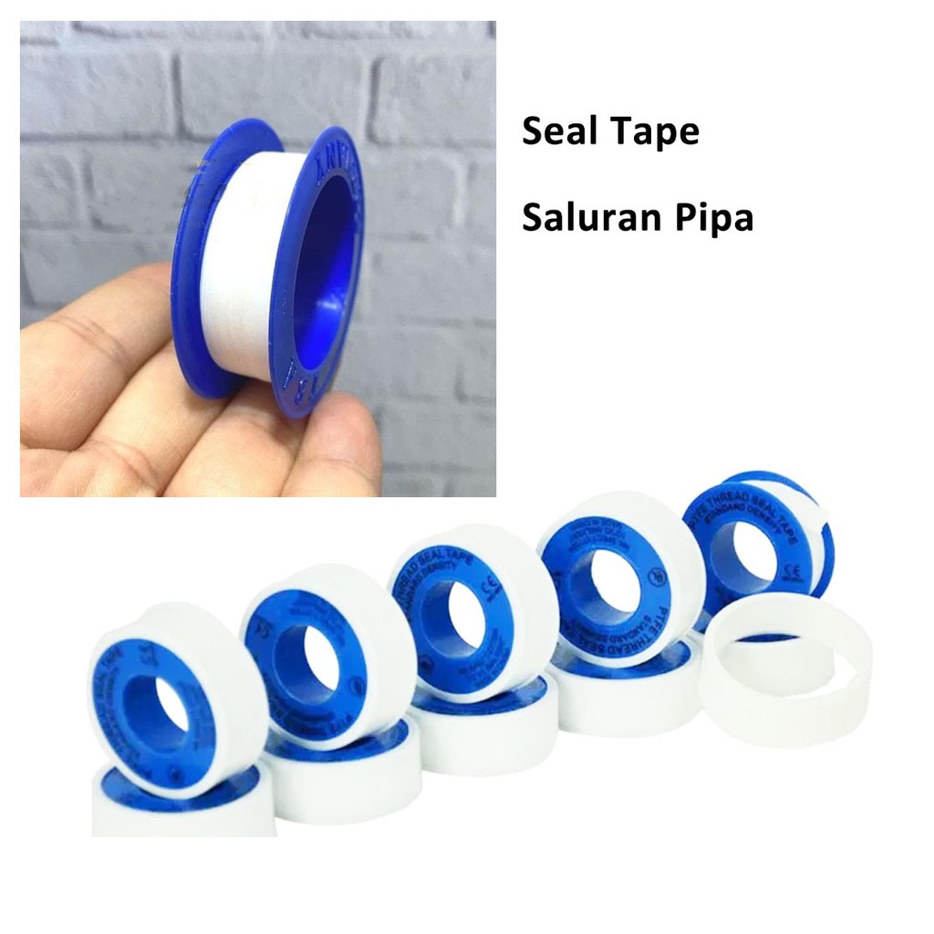 Jual Solatip Penyambung Pipa Seal Tape Selang Shower Isolasi Keran Kran(03)