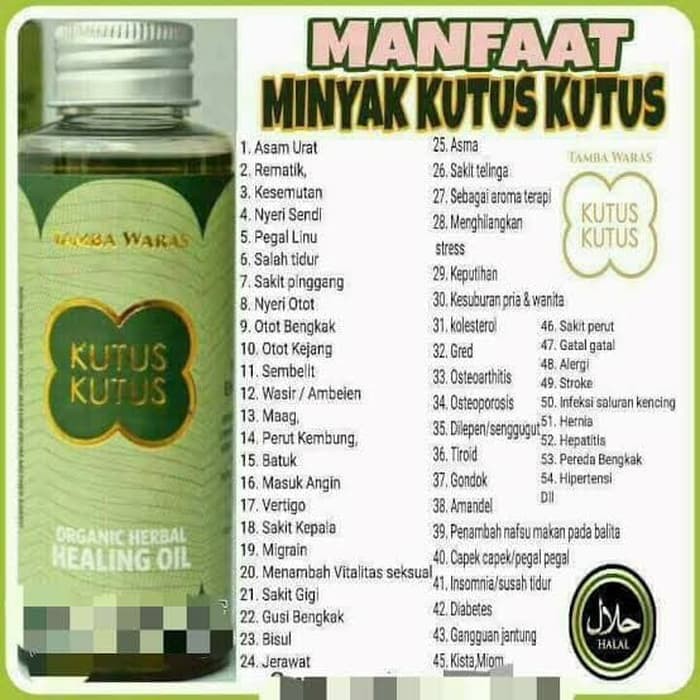 Minyak kutus kutus Healing Oil untuk Mengobati Berbagai Penyakit 100ml -  B4006 | Shopee Indonesia