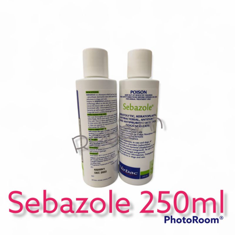 Jual Sebazole / shampoo jamur / virbac sebazole original / shampoo sebazole original Shopee