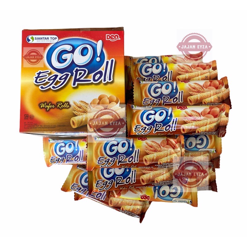 Jual SIANTAR TOP GO EGG ROLL BOX isi 24 / PROMO EGG ROll TERLARIS