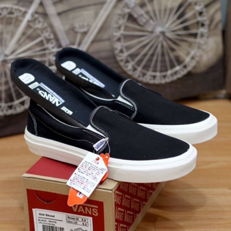 Sepatu Vans Slip On BW OG Shopee Indonesia