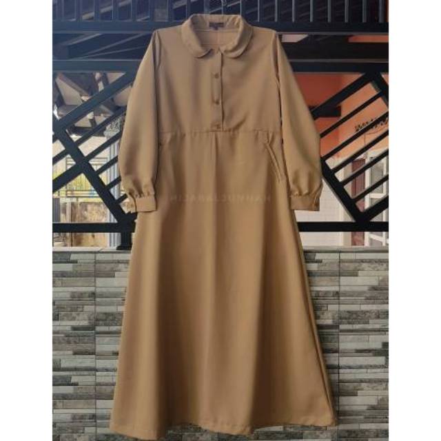 Model Baju Dinas Gamis Untuk Ibu Hamil Seputar Model