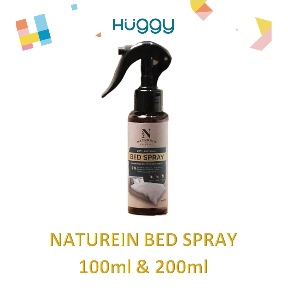 Naturein Essentia Bed Spray 100ml 200mlSemprotan Anti Tungau Virus