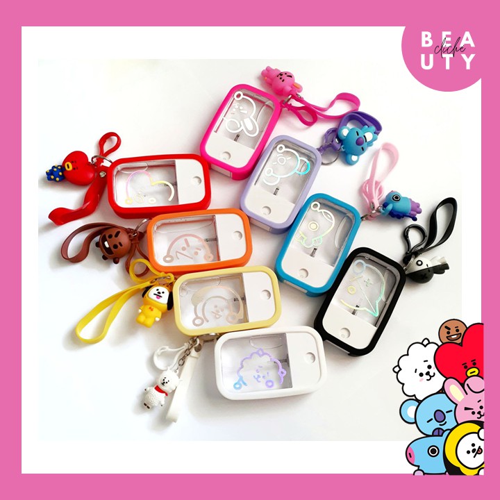Jual [BT21 Edition] BTS Hand Sanitizer Spray Botol Kotak Gantung Pocket
