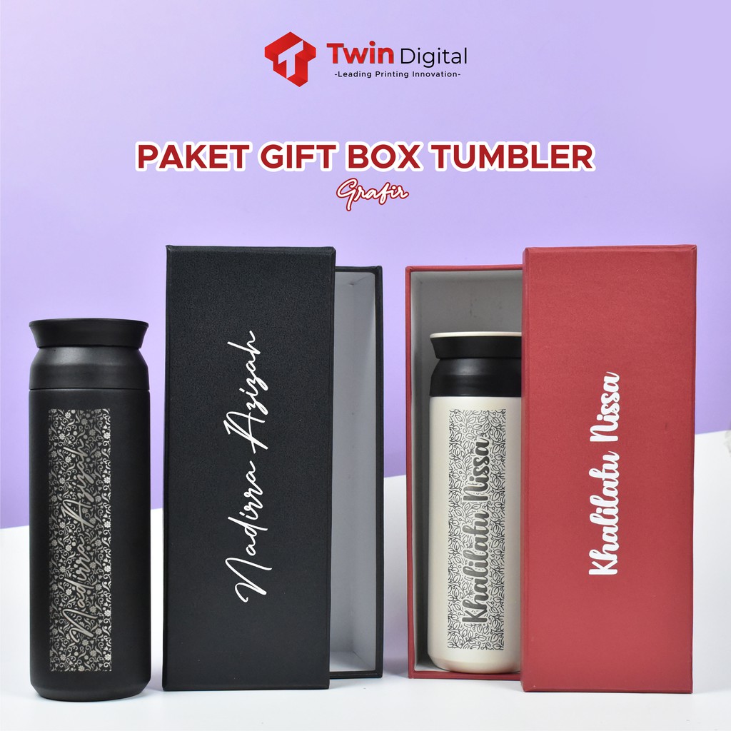 Twindigital Hampers Tumbler Custom Gift Box Tumbler Grafir
