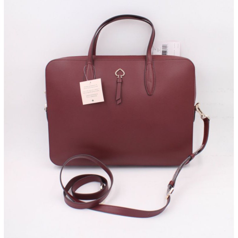 Jual KATE SPADE ADEL LAPTOP BAG CHERRYWOOD Shopee Indonesia