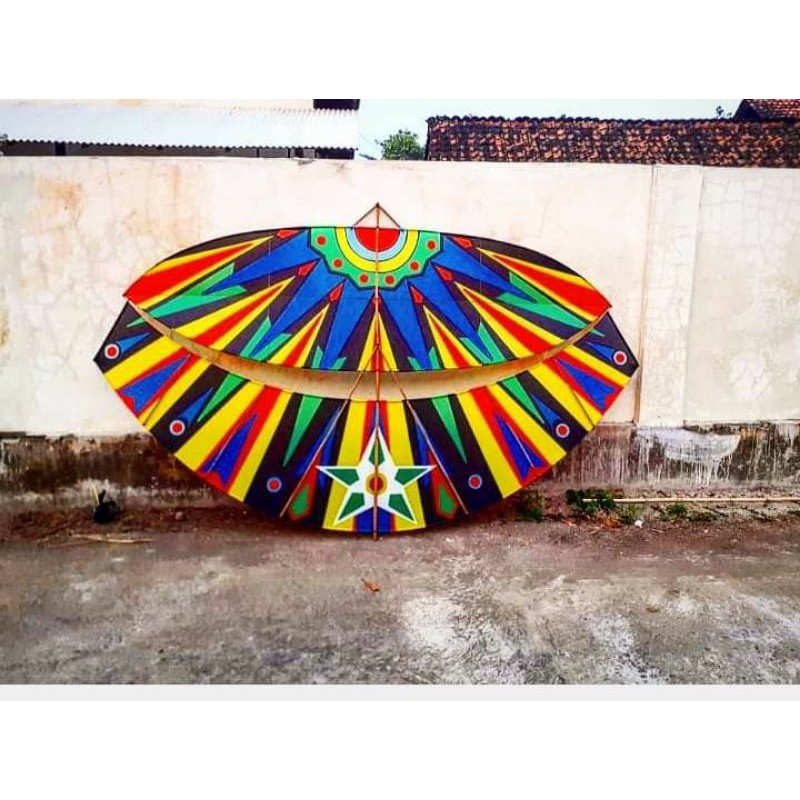 2 METER LAYANGAN GAPANGAN PEGON CEPER/MOTIF LOMBA/FESTIVAL - BATIK SOLDER  RAPI | Shopee Indonesia