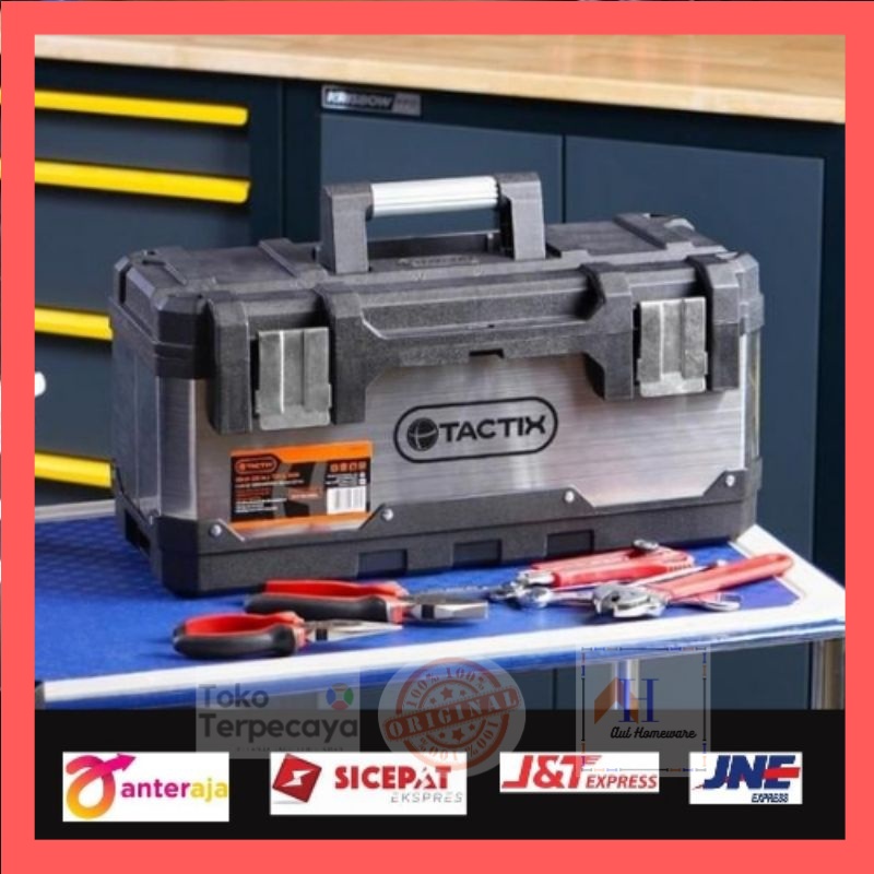 Jual Kotak Perkakas Stainless Steel Tactix/Tool Box/Tempat Kunci