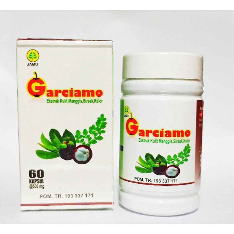 Garciamo Kapsul Garcia Ekstrak Kulit Manggis Sirsak Plus Pro Moringa