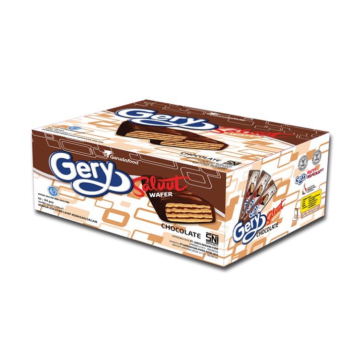 Jual Gery Saluut Coklat 7.5 Gr X 24 (1 Box) | Shopee Indonesia