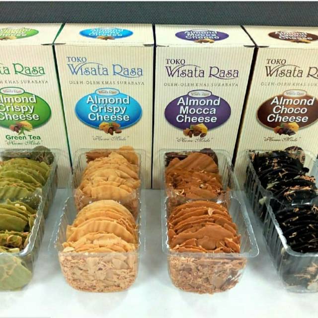 Almond Crispy Cheese / Kue Mente / Kue Blinjo Wisata Rasa