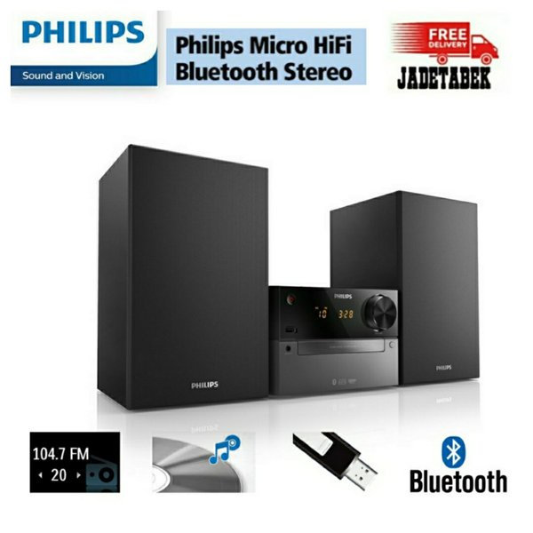 Jual Philips Btm2310 Speaker Micro Music System Bluetooth | Shopee Indonesia