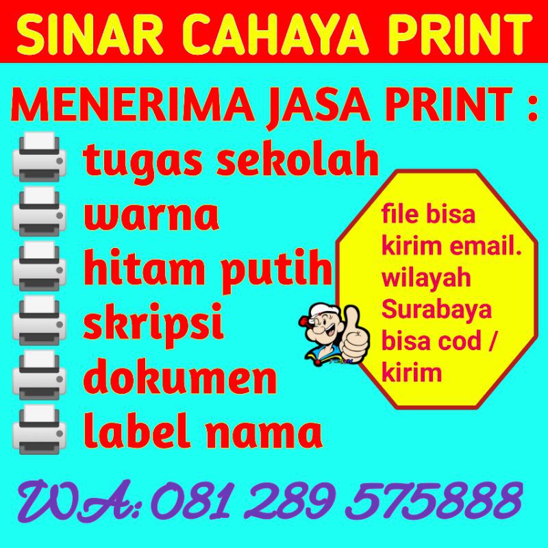 Jual Print Dokumen Skripsi Tugas Proposal A4 F4 Indonesia|Shopee Indonesia
