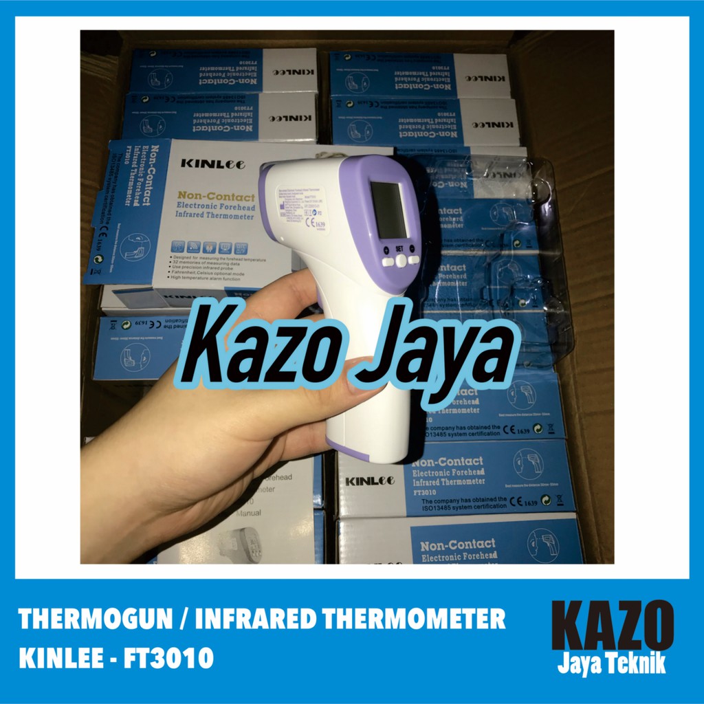 Jual Thermometer Gun / Thermogun Infrared Bersertifikat / Termometer