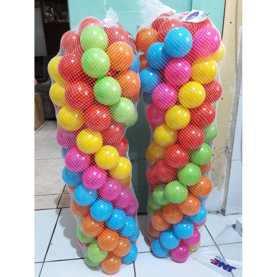 Jual Bola Mainan Warna Warni Bola Mandi Anak Bola Plastik | Shopee Indonesia