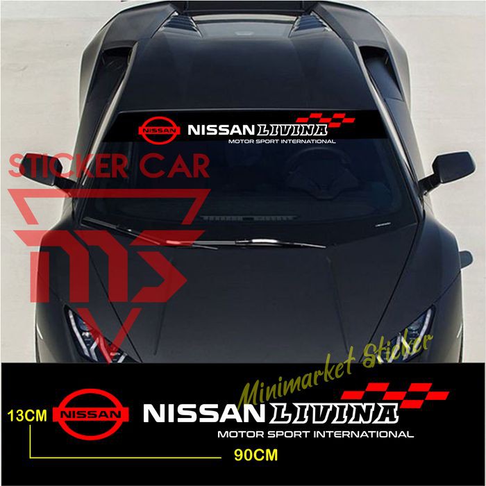 sticker livina sticker mobil nissan grand livina