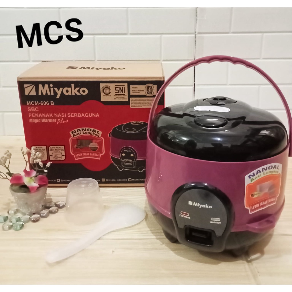 Jual MIYAKO RICE COOKER 606 B SBC / MINI RICE COOKER MIYAKO /RICE