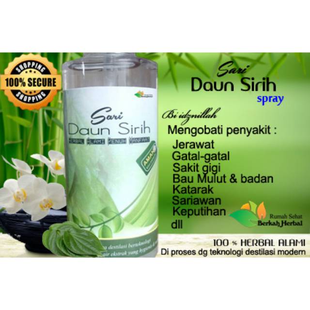 sari daun sirih / Air Extrak Murni daun sirih / Obat jerawat / Gatal