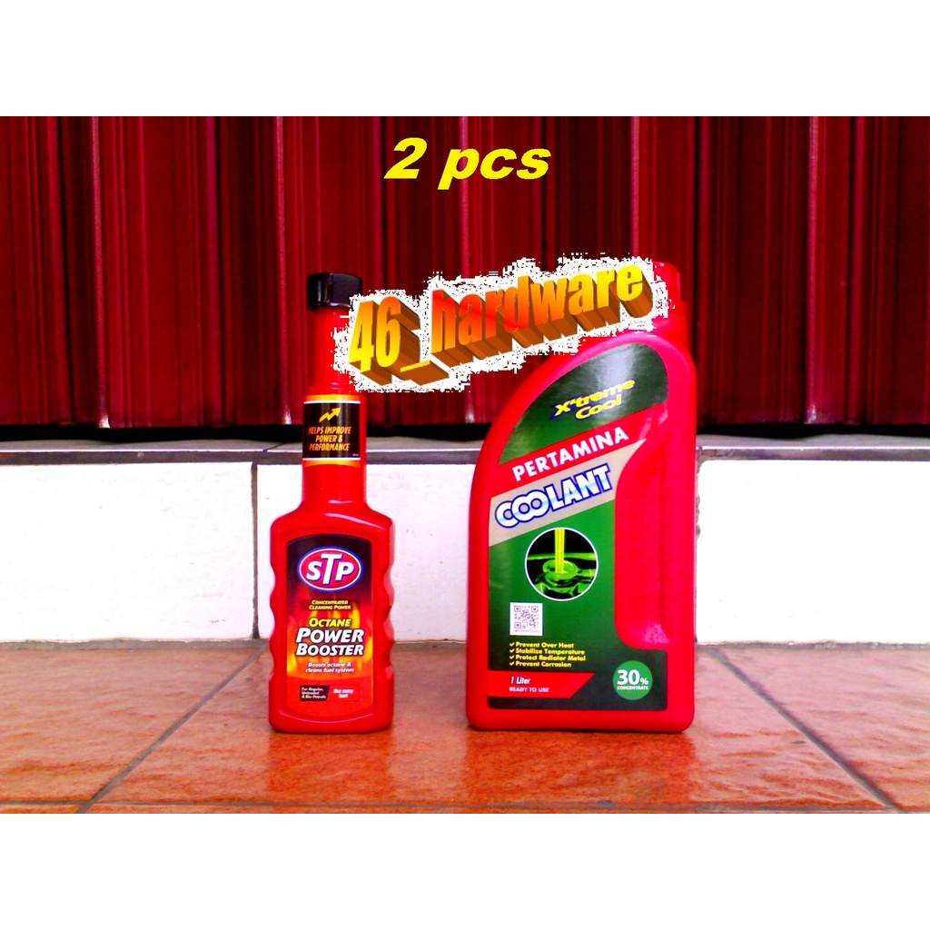 Jual STP OCTANE POWER BOOSTER addtive bensin PERTALITE PERTAMINA