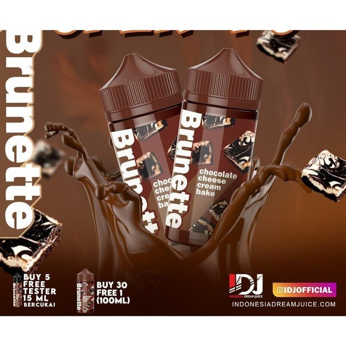 Jual Brunette Chocolate Cheese Cream 100Ml By Idj E-Liquid Vaporizer | Shopee Indonesia
