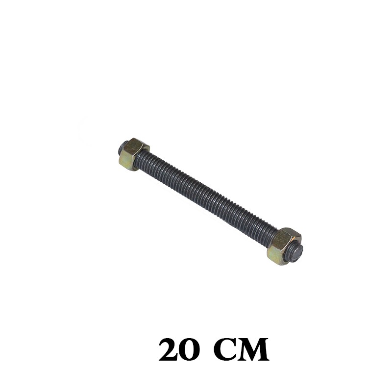 EELIC BEDM8X20 MIX BESI DRAT BAUT ULIR DENGAN DIAMETER 8 MM X PANJANG