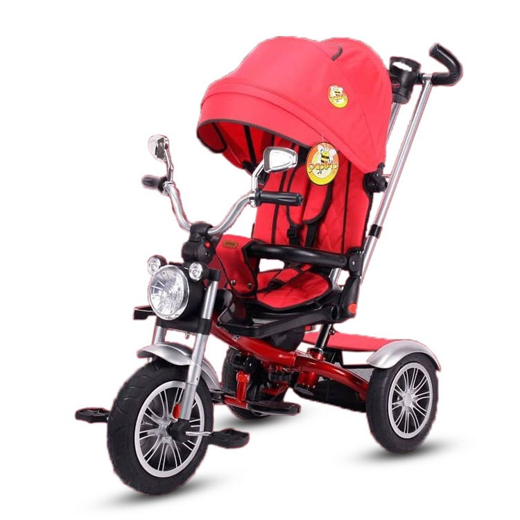 Sepeda Roda Tiga Pacific 5199 Stroll & Trike Headlight Music Ban EVA 3