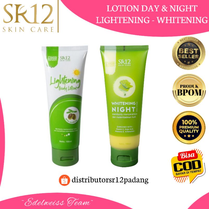 Jual WHITENING BODY LOTION & LIGHTENING BODY LOTION SR12 HAND BODY