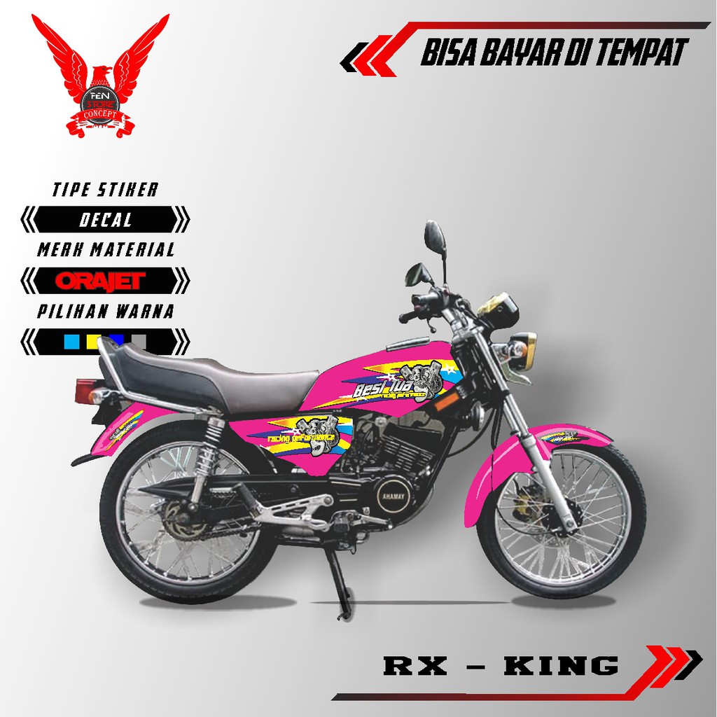 √63+ Koleksi Modifikasi Rx King Ungu Motomadalika