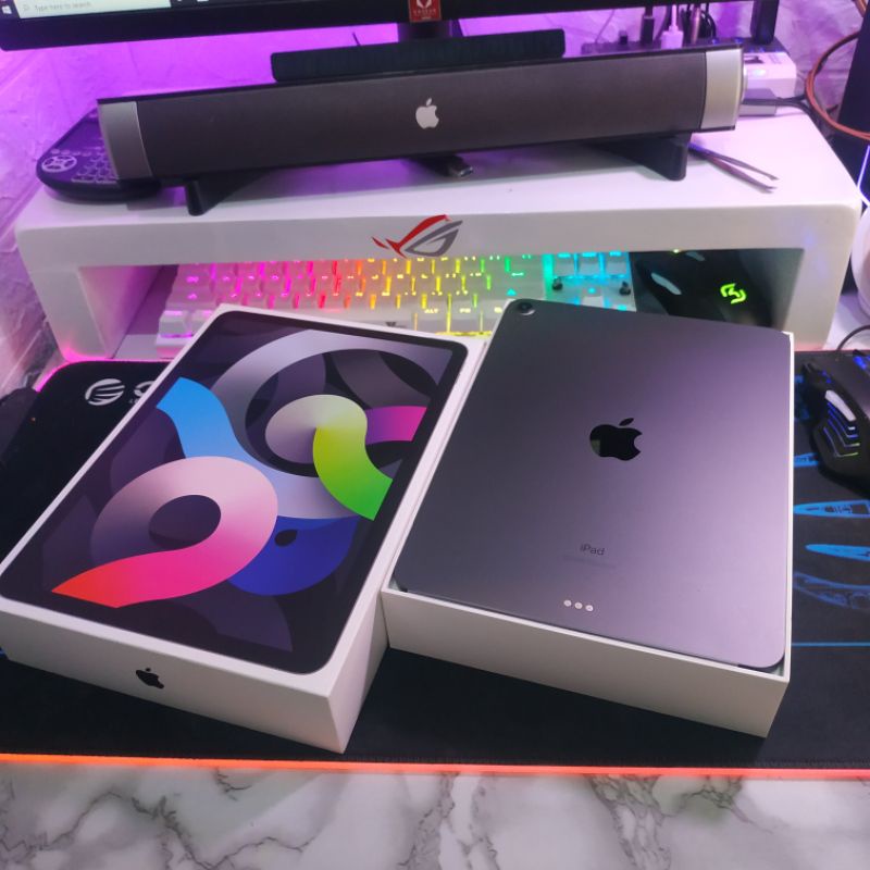 IPAD Air 4 2020 64Gb Space Gray Fullset Mulus Like New BH