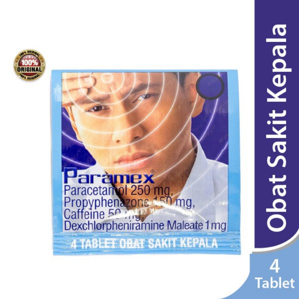 Paramex Tablet 1 Strip / Sakit Kepala / Paracetamol / Anti Nyeri / Sakit  Gigi | Shopee Indonesia