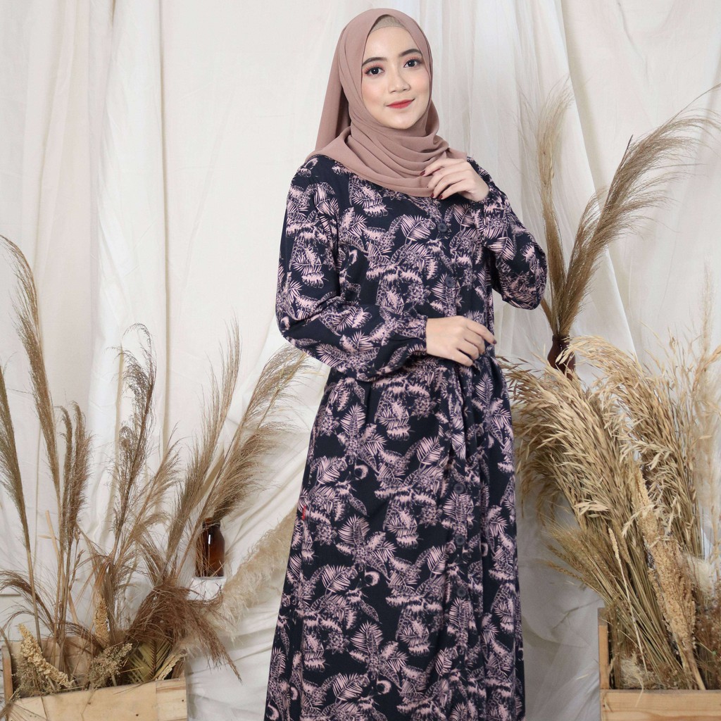 RILLEY Orlee Baju Gamis Rayon Home Dress Homedress