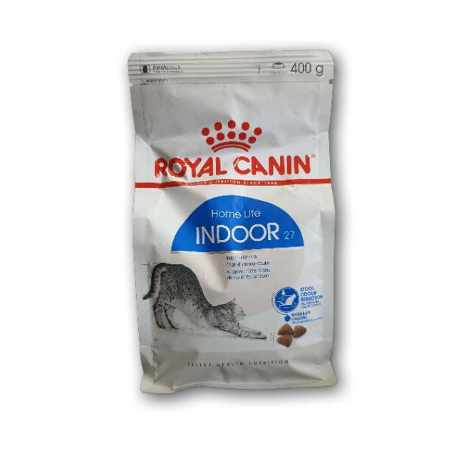 Jual Royal Canin Indoor Home Life 27 400Gr (Short Hair) - Makanan Kucing Rumahan Rc | Shopee Indonesia