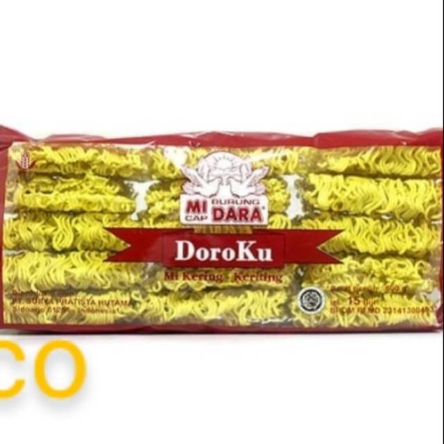 Mie Kering DOROKU. Isi 600 gr. Harga per pack Shopee Indonesia