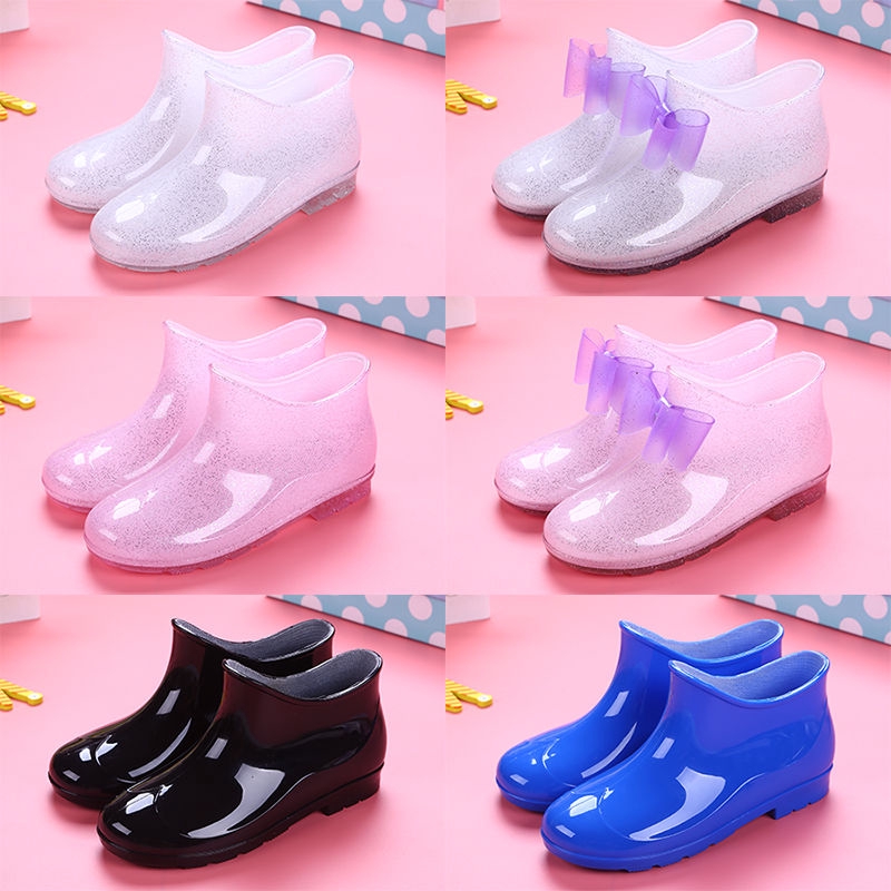 Sepatu Boots Anak Lakilaki/perempuan Bahan Karet Anti Slip/air Untuk