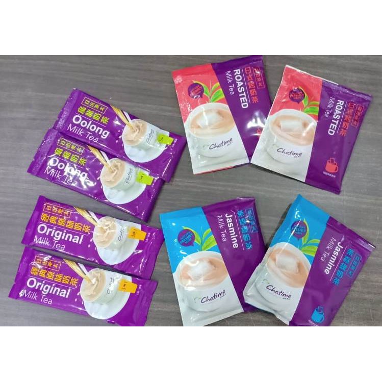 CHATIME Original Milk Tea 3 in 1 20 gr Taiwan Sachet Shopee Indonesia