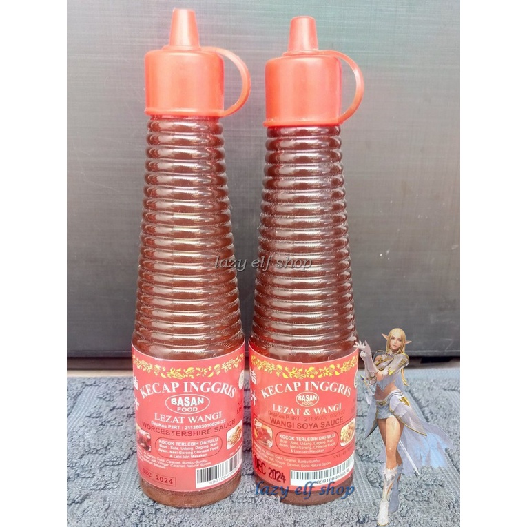 Jual Kecap Inggris Basan Lezat Wangi 135 ml Sedap dan Harum Worcestershire Sauce Halal Indonesia