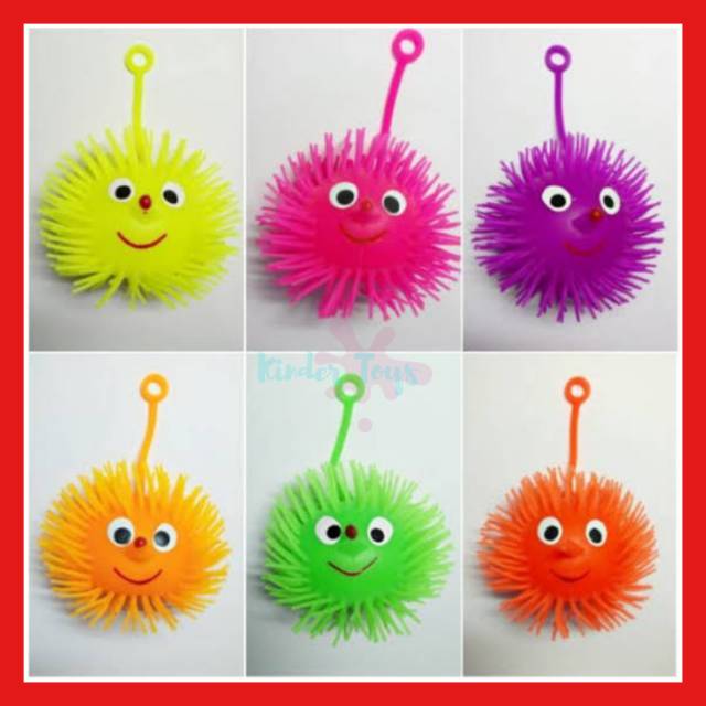 Jual Mainan Bayi Puffer Ball Nyala, Bola Karet Jellyfish | Shopee Indonesia