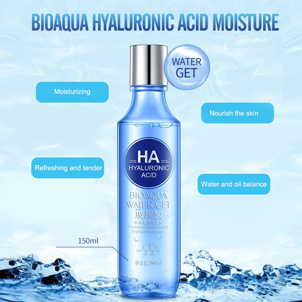 Jual BIOAQUA Hyaluronic Acid Moisture Replenishment Toner 150ml Shopee Indonesia