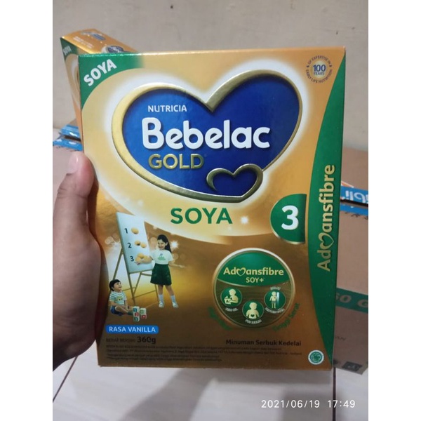 Susu bebelac Soya 3 Shopee Indonesia