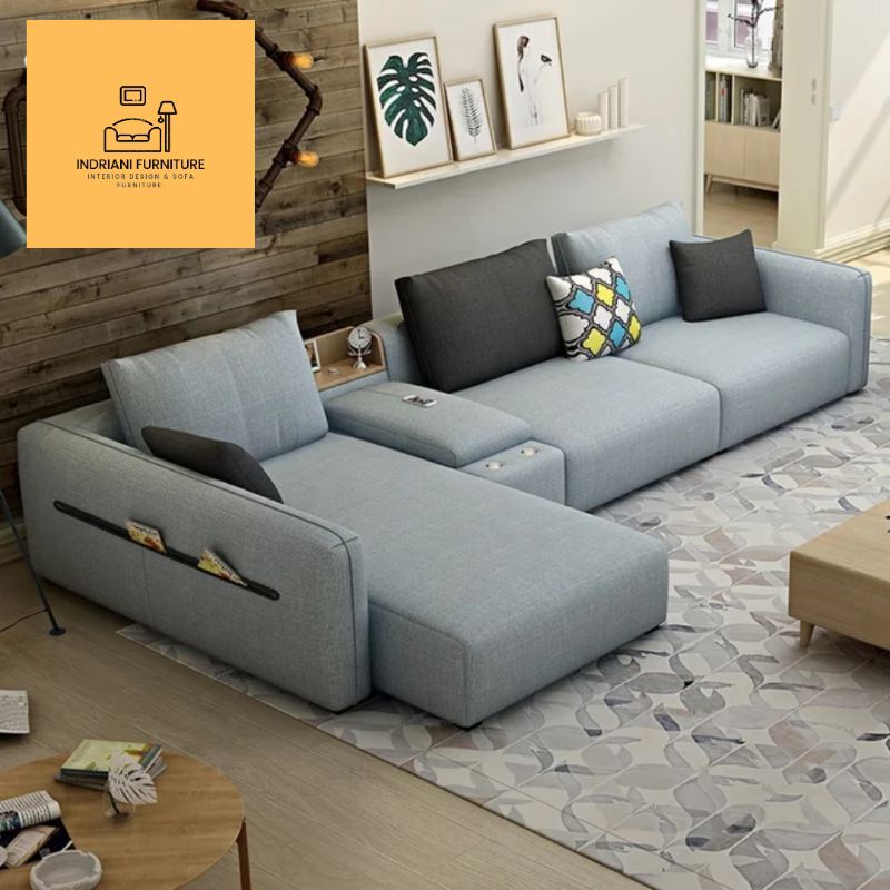 Jual Sofa Letter L Minimalis Modern Super Cantik Sofa Tamu Empuk Premium Quality Shopee Indonesia