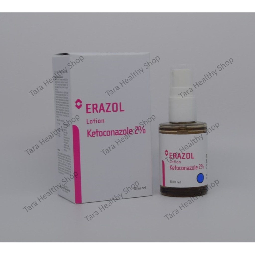 Erazol 2 Ketoconazole Lotion 30 ml (Lotion Anti Jamur) Shopee
