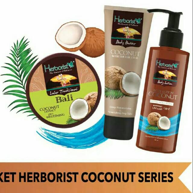 PAKET HERBORIST COCONUT SERIES Shopee Indonesia